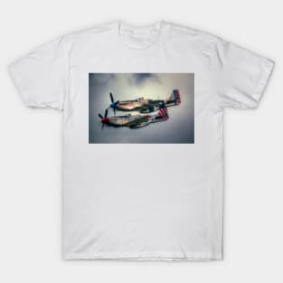 North American P-51 Mustangs T-Shirt